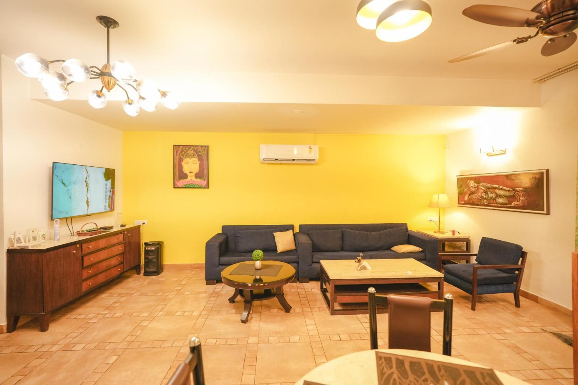 Villa M - Jia 3- 3Bhk In Candolim, Pool Facing, Near Beach, Breakfast Included Экстерьер фото