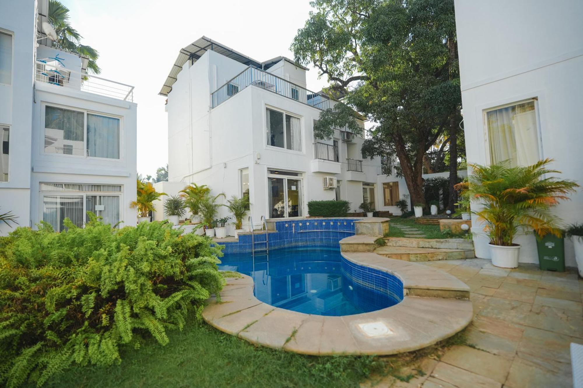 Villa M - Jia 3- 3Bhk In Candolim, Pool Facing, Near Beach, Breakfast Included Экстерьер фото
