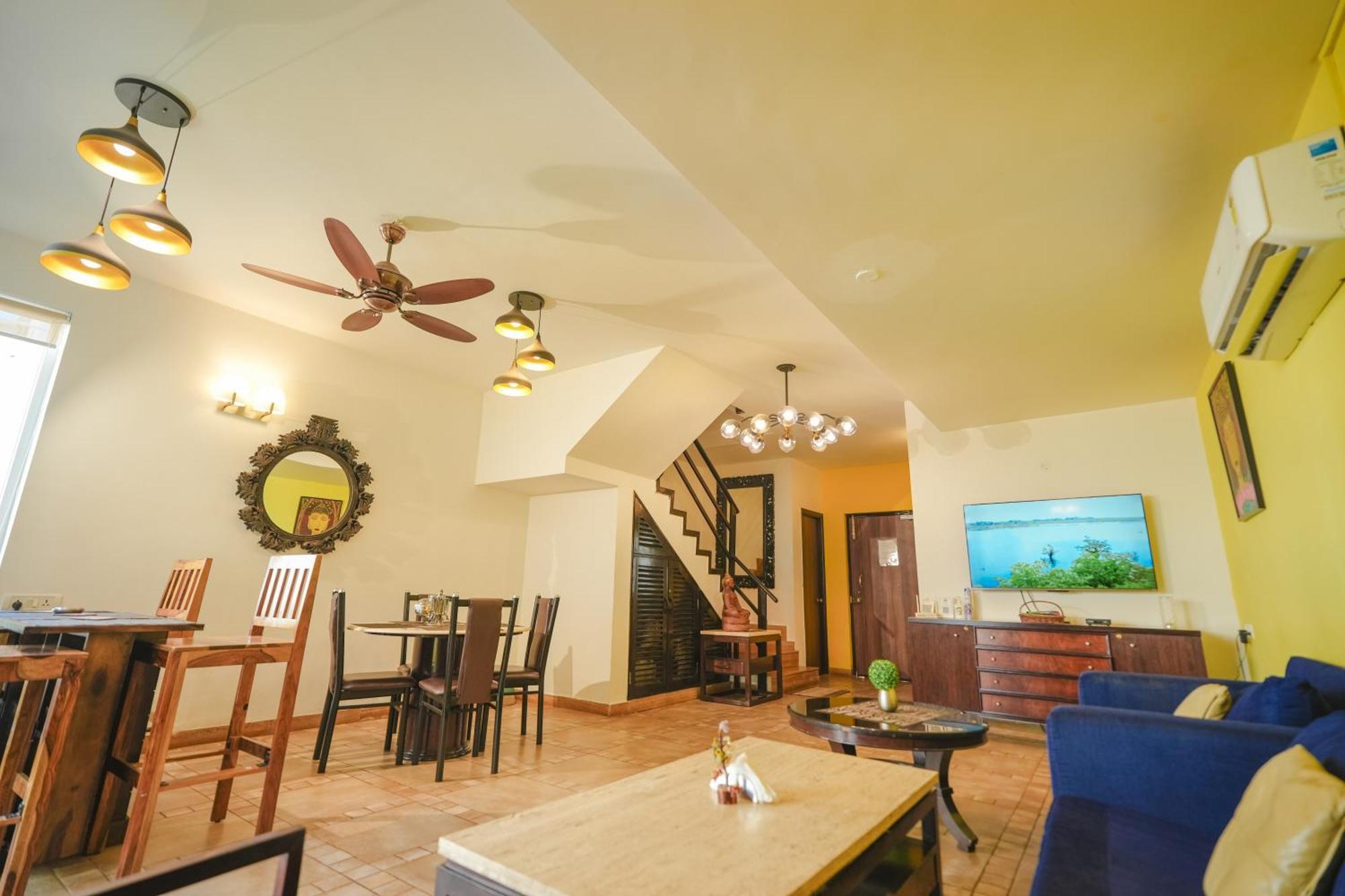 Villa M - Jia 3- 3Bhk In Candolim, Pool Facing, Near Beach, Breakfast Included Экстерьер фото
