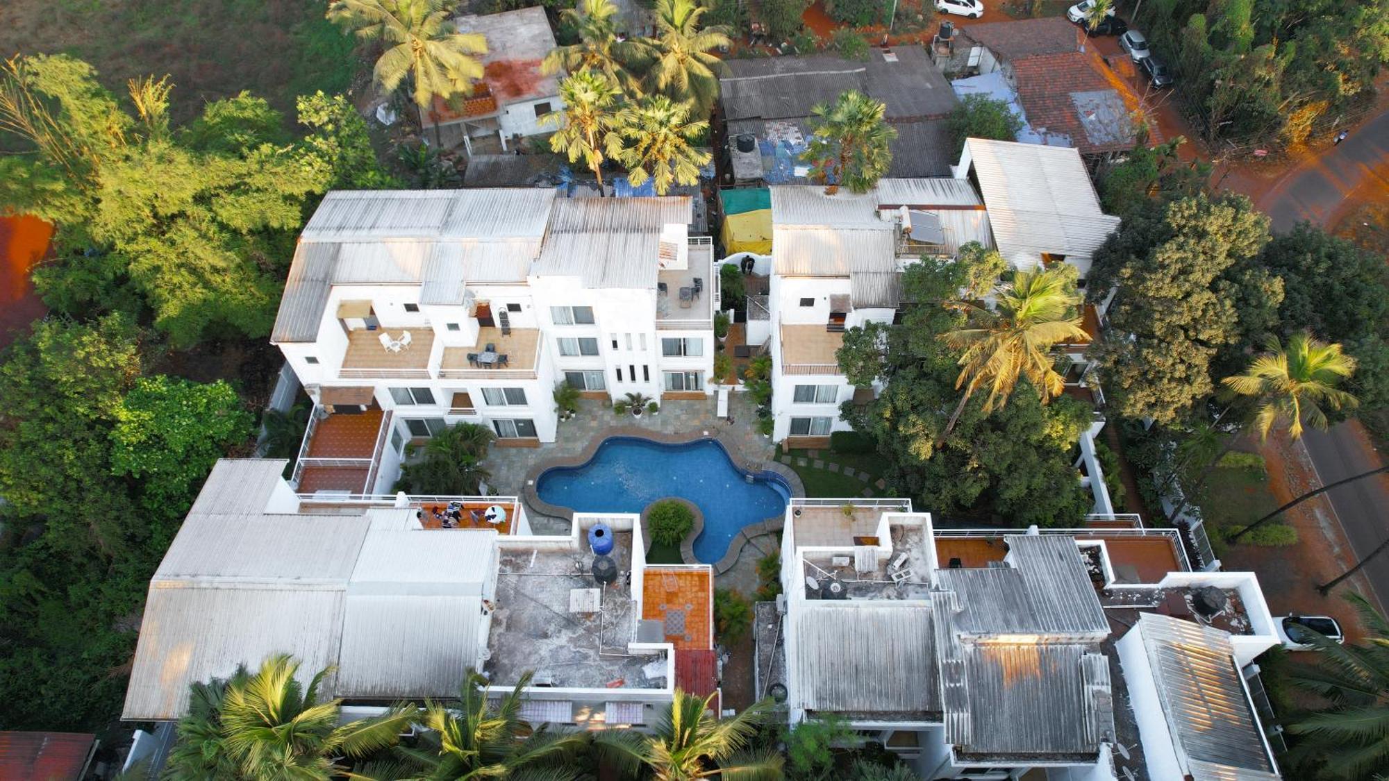 Villa M - Jia 3- 3Bhk In Candolim, Pool Facing, Near Beach, Breakfast Included Экстерьер фото